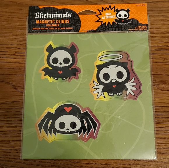 2009, three Skelanimals magnetic clings. New in package - Picture 4 of 13